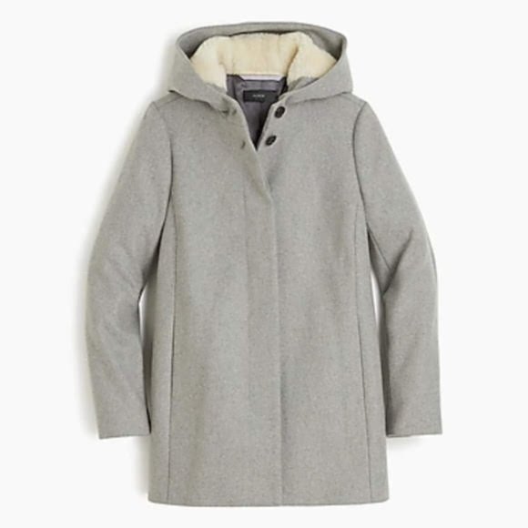 J. Crew Jackets & Coats J Crew Italian Wool Swingy Coat Poshmark